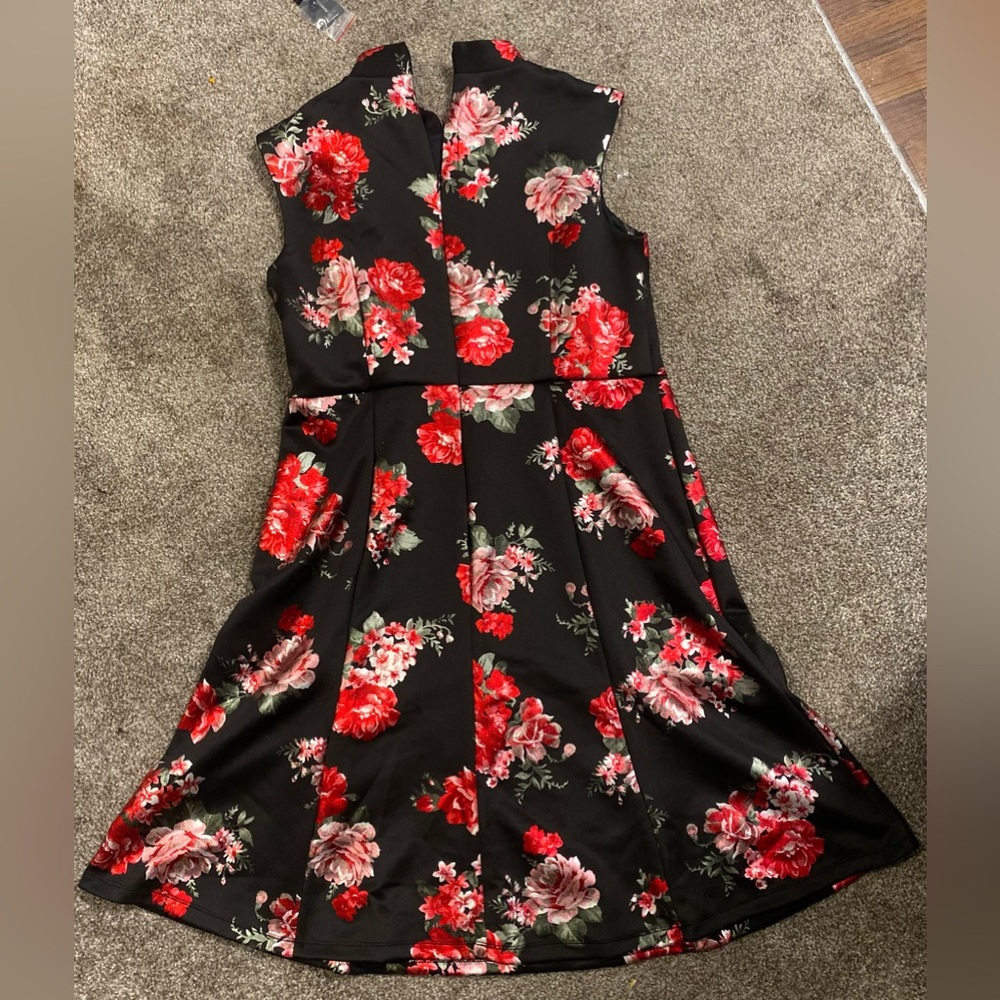 NWT Ashley Stewart Rose Dress 14/16